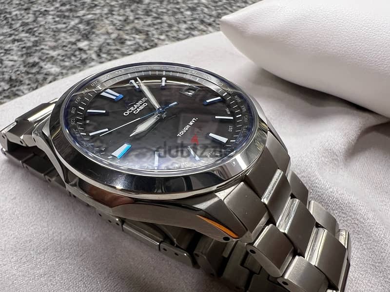 Titanium Solar Quartz Casio Oceanus 8