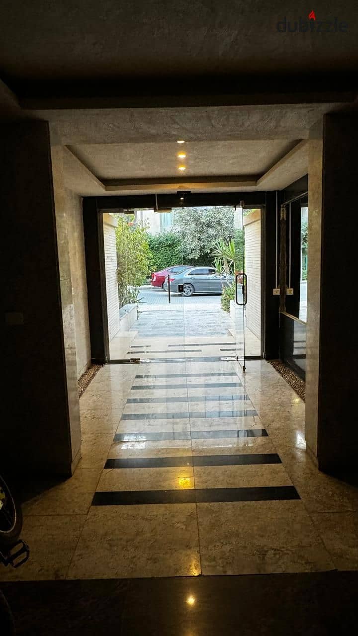 Apartment 133 M with garden 81 M Fully Finished Ready to move for sale in Compound Galleria moon valley _ new cairo 7