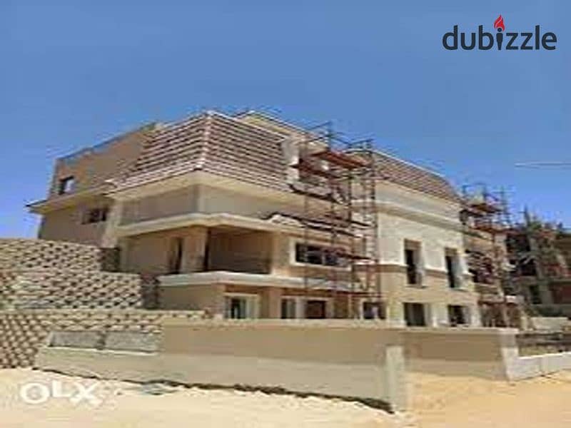 Immediate delivery apartment with an area of ​​3 rooms, semi-finished, in Sarai Compound, in front of Madinaty, minutes from the new capital 5