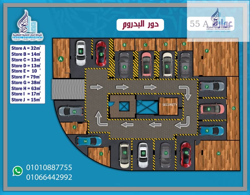 320sqm apartment in Beit Al Watan, alasasy 6th of October City, 5 rooms 4