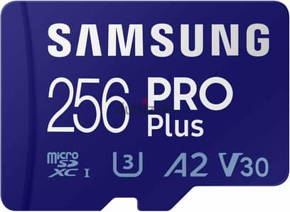 SAMSUNG PRO Plus microSD 256 GB + Reader - Up to 180 MB/s