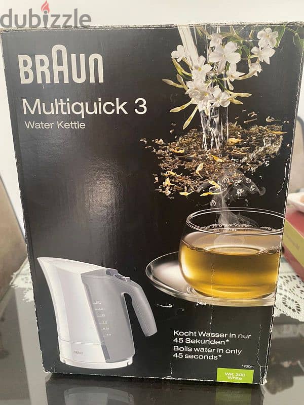 New German Braun kettle 1