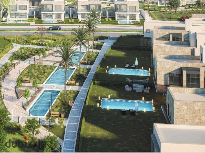 Independent villa 817m resale in Karma Gates Sheikh Zayed in installments 7