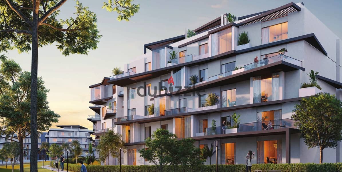 Duplex with garden 317 m ready to move sky condos in Sodic Villette 9