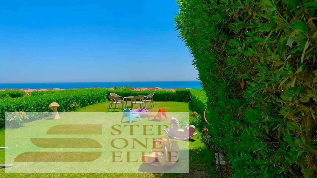 In Telal Al Sokhna - Telal Al Sokhna chalet for sale (snapshot price) directly on the sea 1