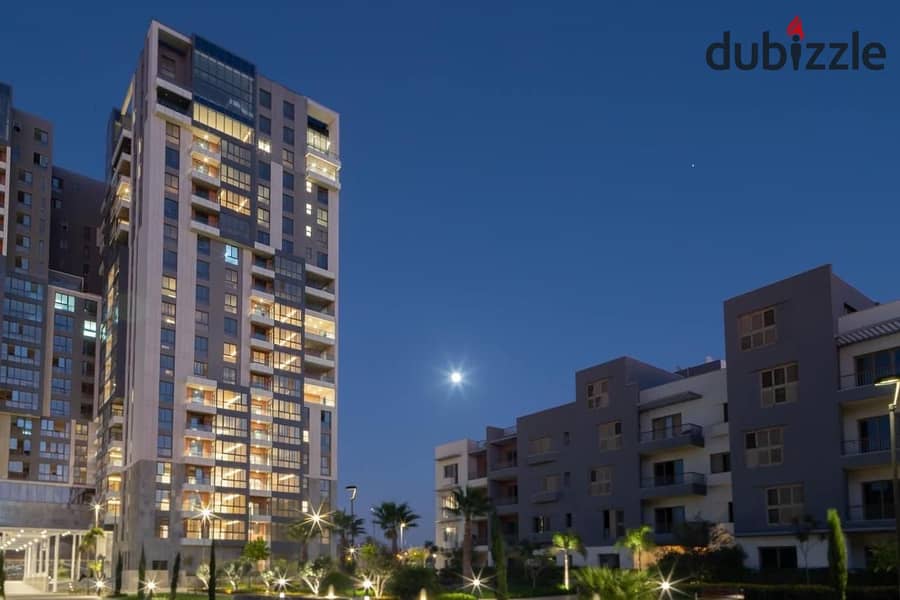 Last  service Apartment in AEON Towers MARAKEZ, 246 sqm, 4 Bedrooms, Fully Finished with Air Conditioning in Sheikh Zayed 5