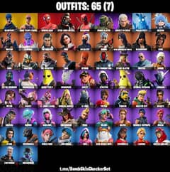 Fortnite account full access 1500vbucks 0