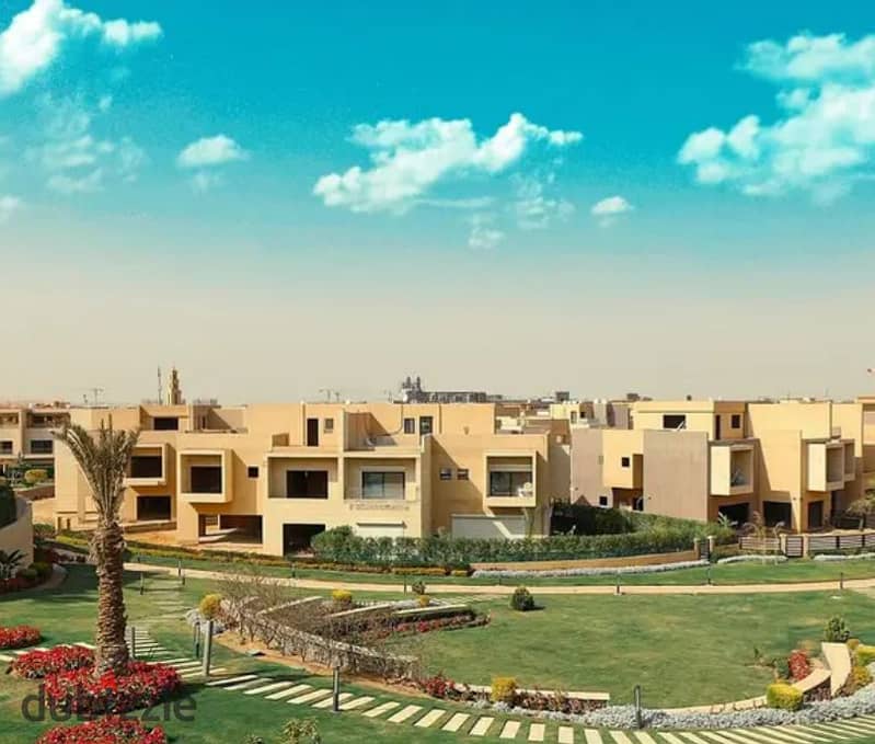 A townhouse for sale next to Palm Parks in the heart of Sheikh Zayed, Goya Compound in the Eastern Expansions, with installment payment options. 8