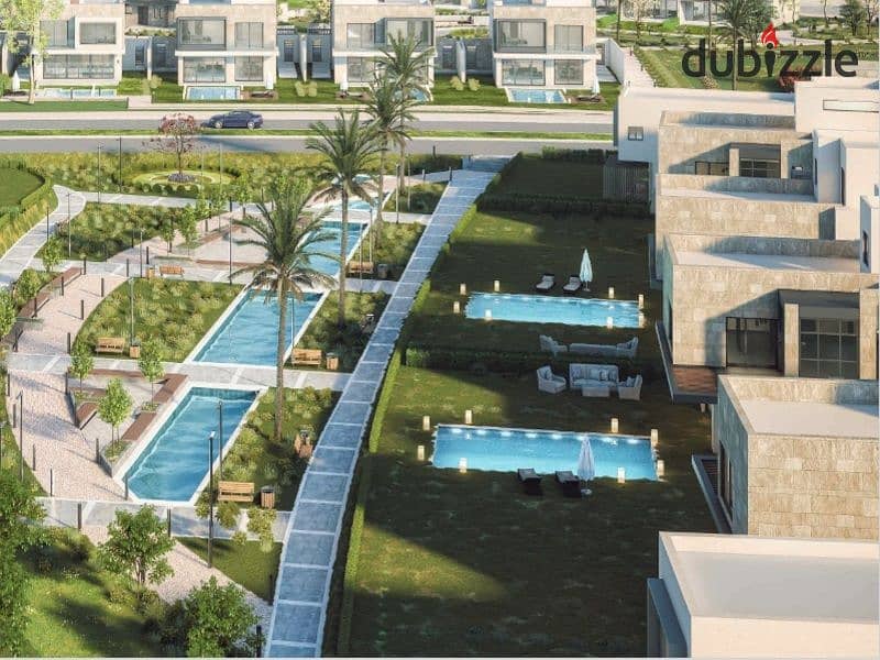 Twin house resale 372m in Sheikh Zayed, Alkarma gates 1