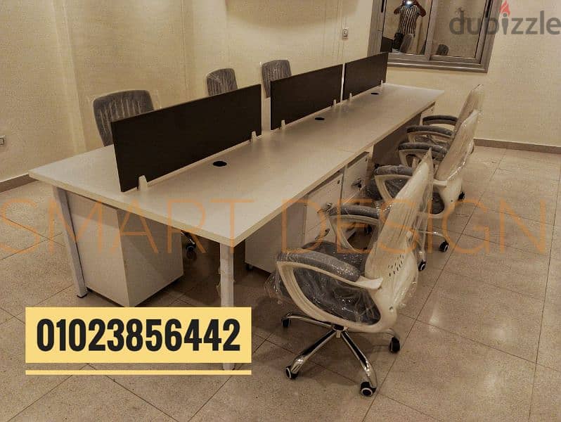 خلية عمل _  Work Station _ بارتيشن مكاتب _ Partition   خشب mdf 0