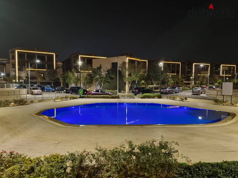 Apartment for Resale 235m + 190m Garden with  Pool & Garden view in midtown New Cairo 6