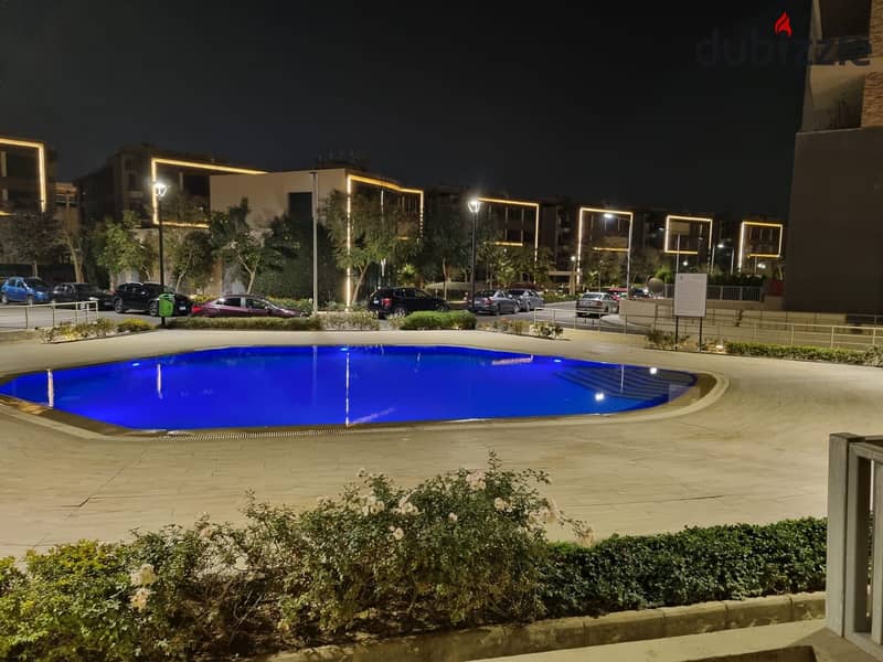 Apartment for Resale 235m + 190m Garden with  Pool & Garden view in midtown New Cairo 7