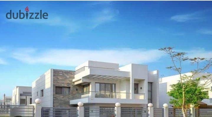 The last independent villa for sale in installments, immediate delivery, with a garden of 668 m, in Sheikh Zayed, eastern expansions 1