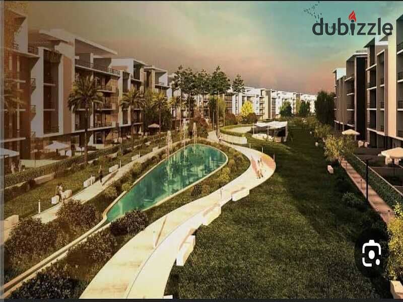 apartment 180m, fully finished, with air conditioning, in Al Marasem, Sheikh Zayed, in installments 0