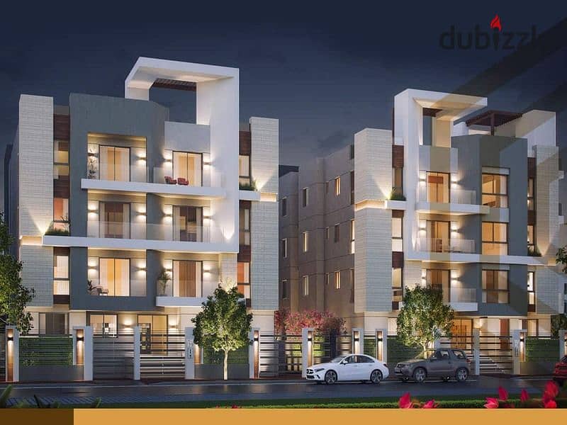 apartment 180m, fully finished, with air conditioning, in Al Marasem, Sheikh Zayed, in installments 3