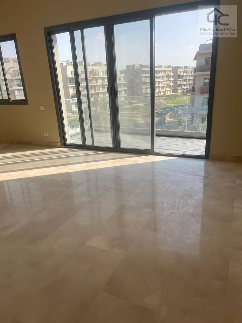 Ready to move a fully finished apartment 3 bedrooms and nanny room with down payment and installments for sale in Sodic Villette 1