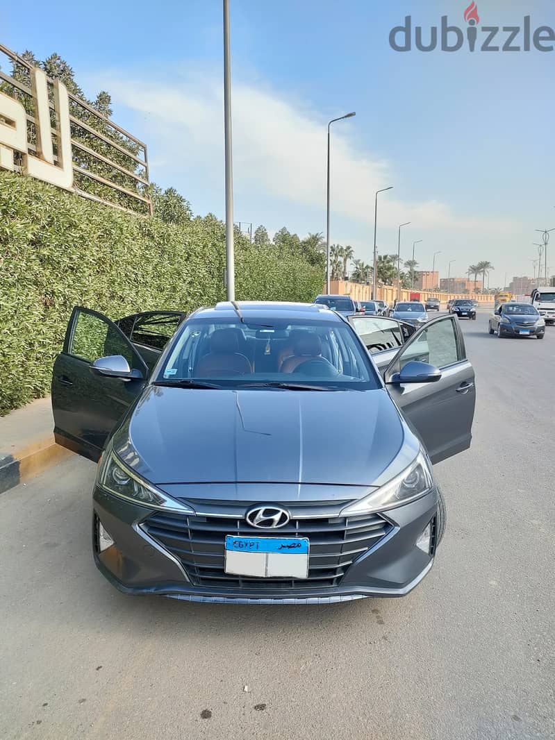 سيارة هيونداي النترا AD للإيجار 2021 - Elantra AD 2021 for rent 0