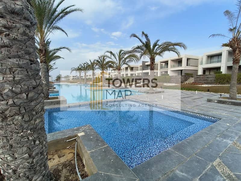 Twin House  Fully  Furnished For Sale in La Vista Ras el Hakma 0