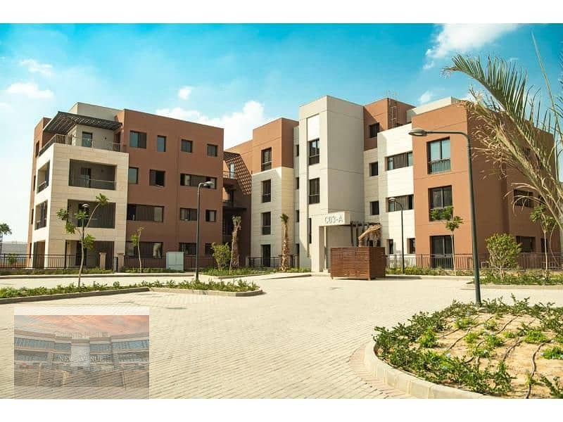 Semi-Finished  Apartment Terrace overlooking the landscape  in District 5 New Cairo . 2