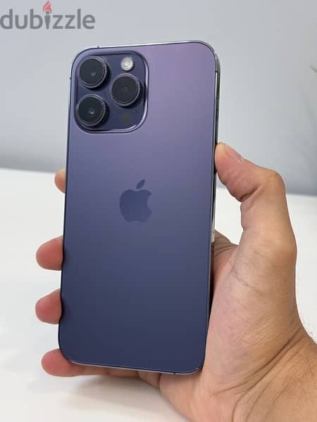 iPhone 14 Pro Max Purple , Battery 94% 1