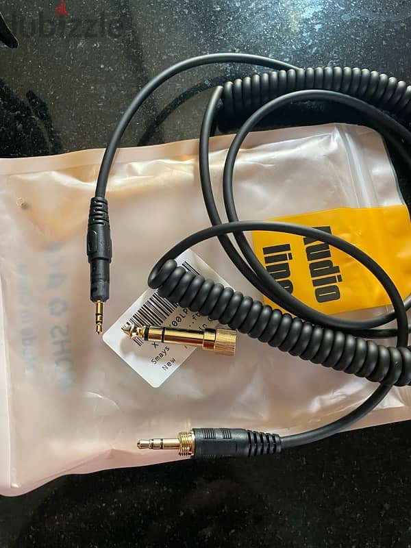 Audio Technica aux cable M40x, M70x  كابل صوت سماعه اوديو تيكنيكا 5