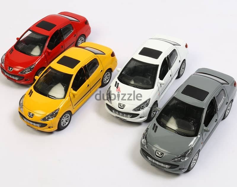 peugeot diecast model 307 ماكيت بيجو معدن فتح بابين وصوت ونور 0