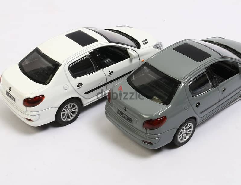 peugeot diecast model 307 ماكيت بيجو معدن فتح بابين وصوت ونور 3