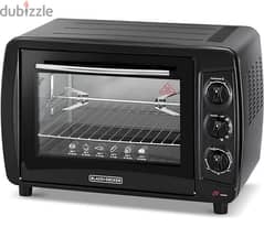 black and decker oven فرن مستعمل 0