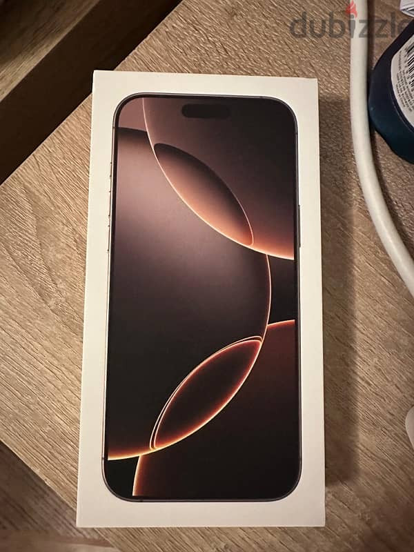 iphone 16 pro max 256G desert titanium 1