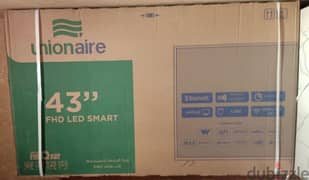 تلفزيون سمارت يونيون اير 43 بوصة LED، بدقة FHD - موديل M43UW680 0