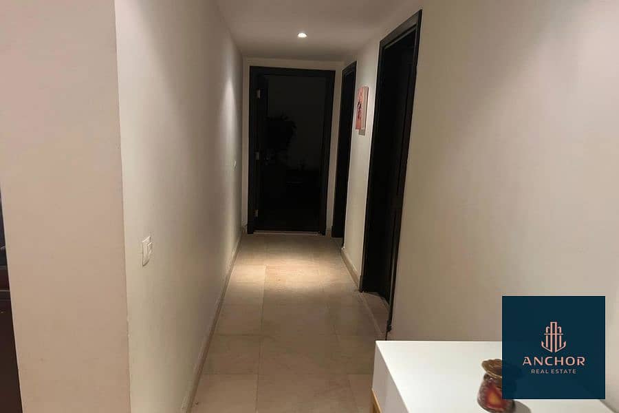 Reasonable Price Fully Furnished Apartment With Garden For Rent In The Most Upscale Compound In Fifth Settlement Near to AUC 20