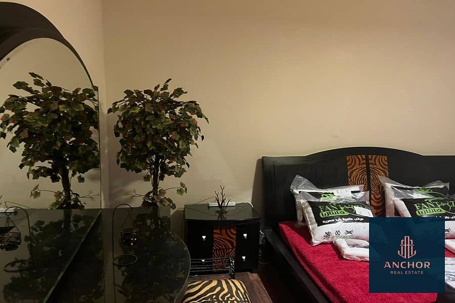 Reasonable Price Fully Furnished Apartment With Garden For Rent In The Most Upscale Compound In Fifth Settlement Near to AUC 25