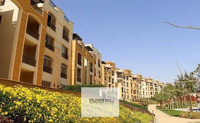 Apartment for sale in Stone Residence Compound, area 200 meters + garden 112 meters, excellent location, Ready too move 2