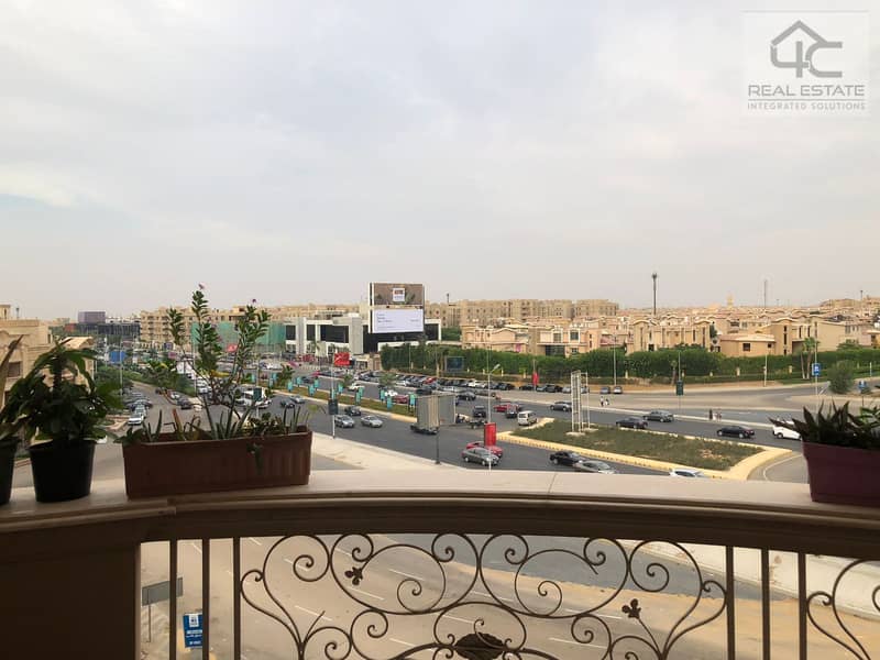 Ready to move 331m 5 bedrooms apartment in banafseg 12 very prime location with open view on Mohamed nageb axis. 17