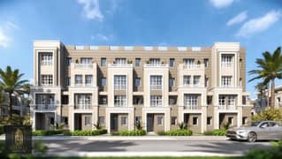 Townhouse villa 248 sqm + private garden for the price of an apartment in Future City “Sarai” New Cairo 0