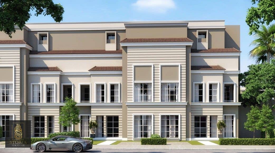 Townhouse villa 248 sqm + private garden for the price of an apartment in Future City “Sarai” New Cairo 4