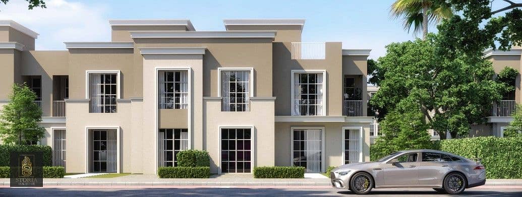 Townhouse villa 248 sqm + private garden for the price of an apartment in Future City “Sarai” New Cairo 5