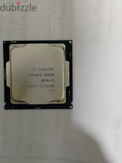 معالج intel core i3- 8100 0