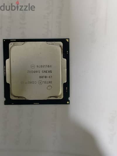 معالج intel core i3- 8100