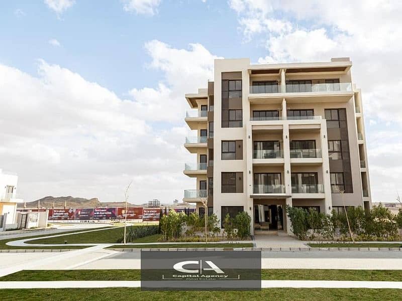 بمقدم 15% فقط شقه 3 غرف بجاردن متشطبه بالكامل في كمبوند ذا ادريس ايست | استلام فوري  * The Address East * 1