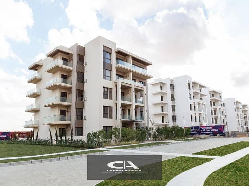 بمقدم 15% فقط شقه 3 غرف بجاردن متشطبه بالكامل في كمبوند ذا ادريس ايست | استلام فوري  * The Address East * 4