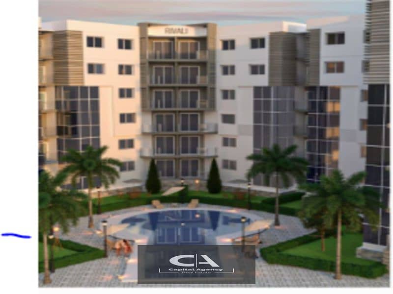 With a 40% cash discount, an apartment for sale, 3 rooms, finished, with A. C great location | And installments for the longest period 2