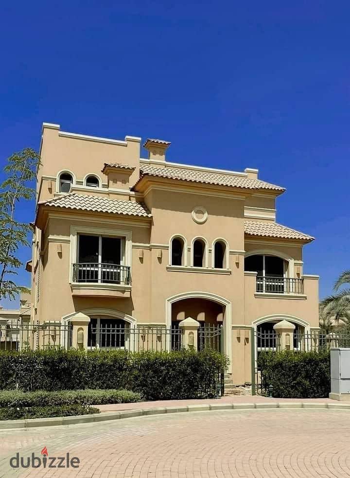 The last twin villa for sale, immediate receipt, in La Vista City, New Cairo 5