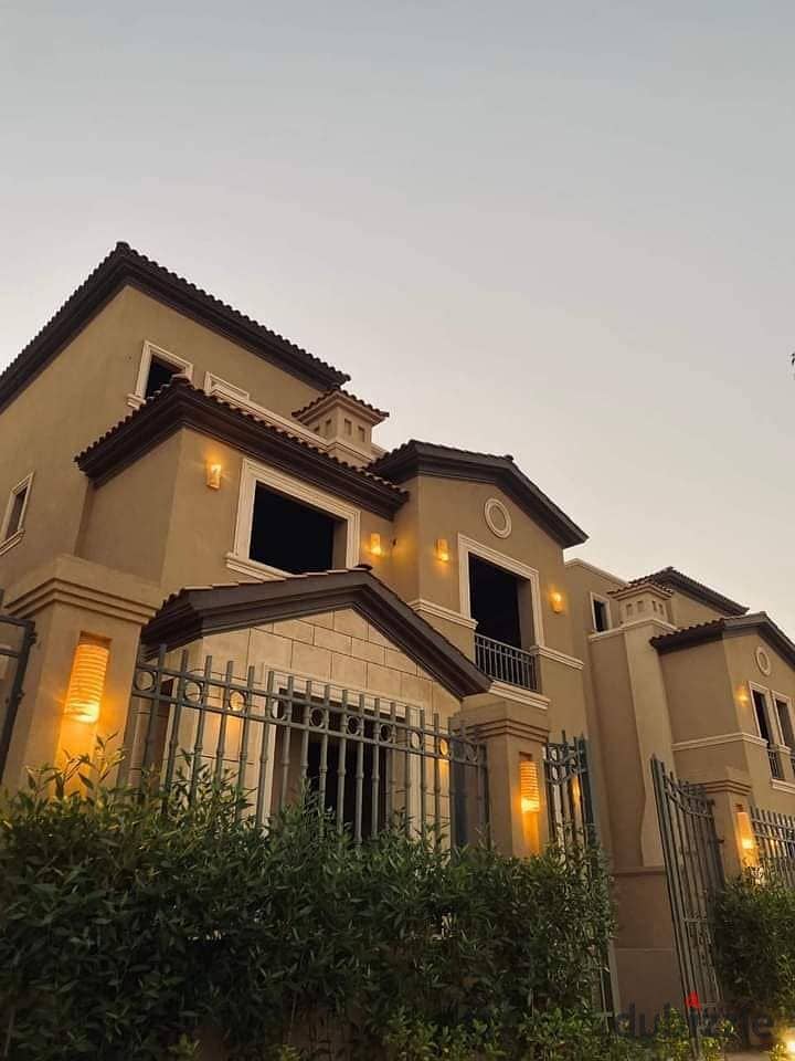 The last twin villa for sale, immediate receipt, in La Vista City, New Cairo 6