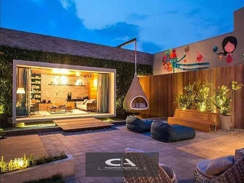 I villa for sale with Garden | finished with A. c | With a very special discount and installments for the longest payment period In Rivali Compound 1