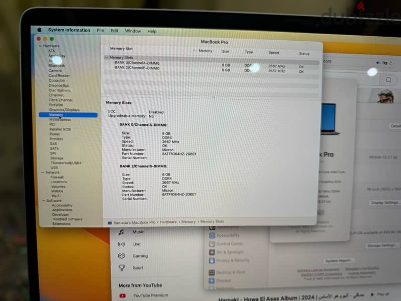 macbook pro 16 inch 2019   100% \41cycle 3