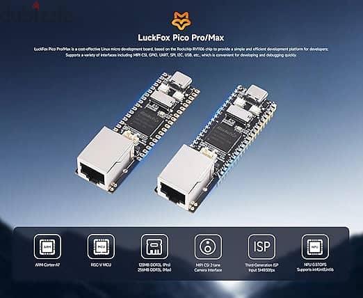 Luckfox Pico Pro RV1106 Linux Micro Development Board, PS4 11.00 1