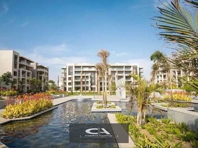 At cash price, an apartment of 160 meters with a garden, Ready To Move, fully finished, in The Address East Compound in the heart of the settlement