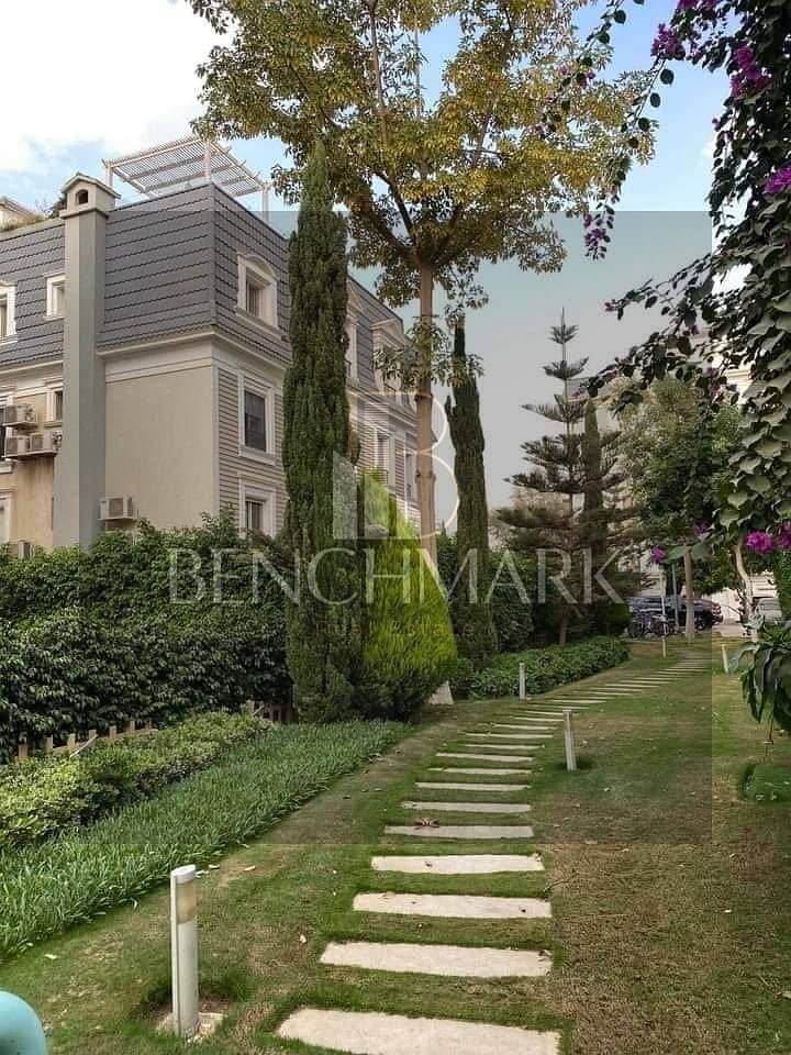 I Villa 230m for sale with garden 71m, Aliva Mountain View Compound, Mostaqbal City, next to the American University and Odyssia Compound 1