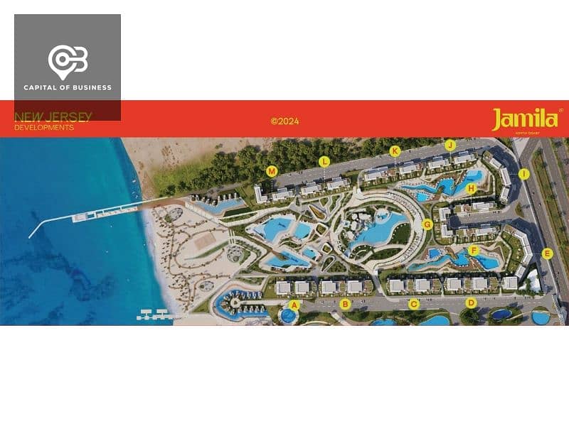 شالية  متشطبة  بتقسط على10 سنوات في Jamila North Coast الساحل الشمالي 10